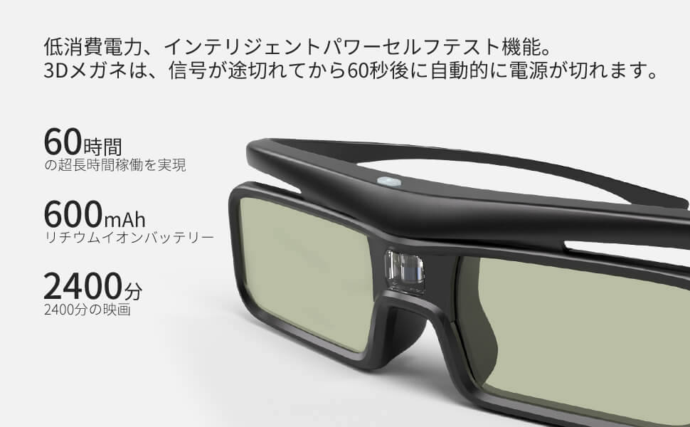 Valerion DLPリンク3Dメガネ（2パック）新品 Valerion DLPリンク3Dメガネ、VisionMaster Max/ Pro2/ Pro